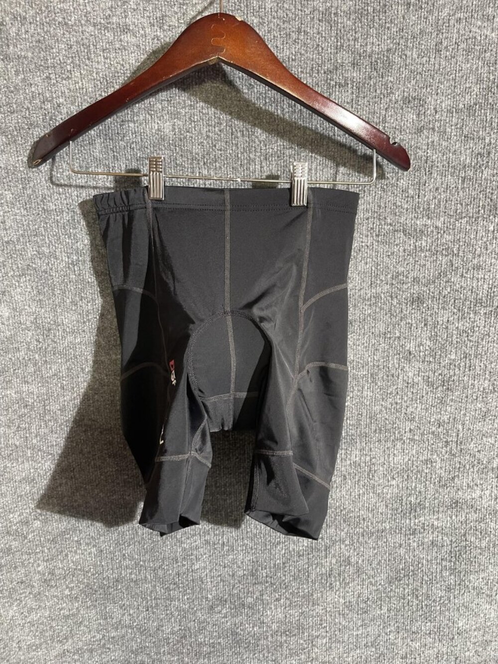 Garneau Cycling Shorts Mens Medium Black Padded Compression Bike Chamois Stretch